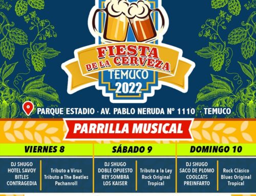 08 al 10 de abril 2022: Fiesta de la Cerveza Temuco