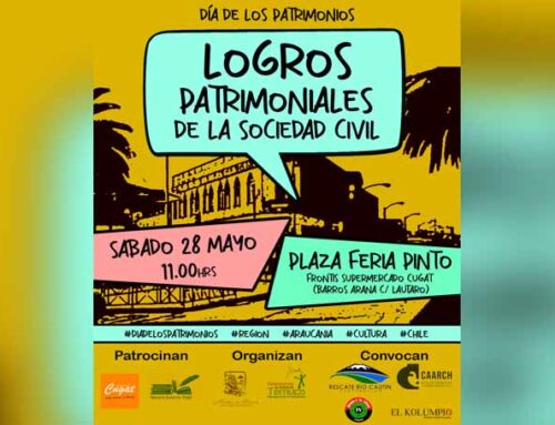 Día de Los Patrimonios este sábado 28 de Mayo: En Feria Pinto Sociedad Civil dará a conocer sus logros patrimoniales en la ciudad