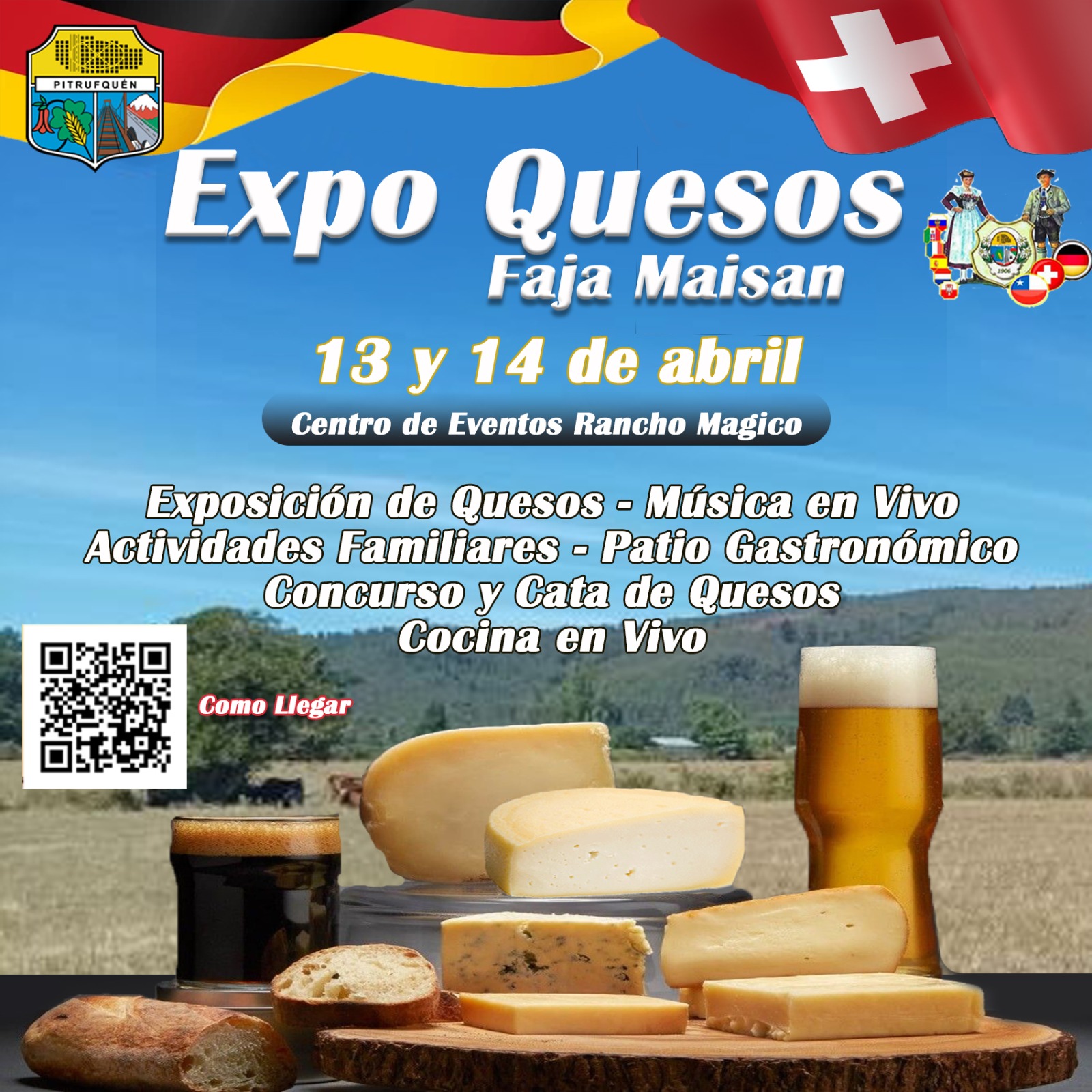 13 y 14 de abril: Segunda Expo Quesos de Faja Maisan #Pitrufquén 2024